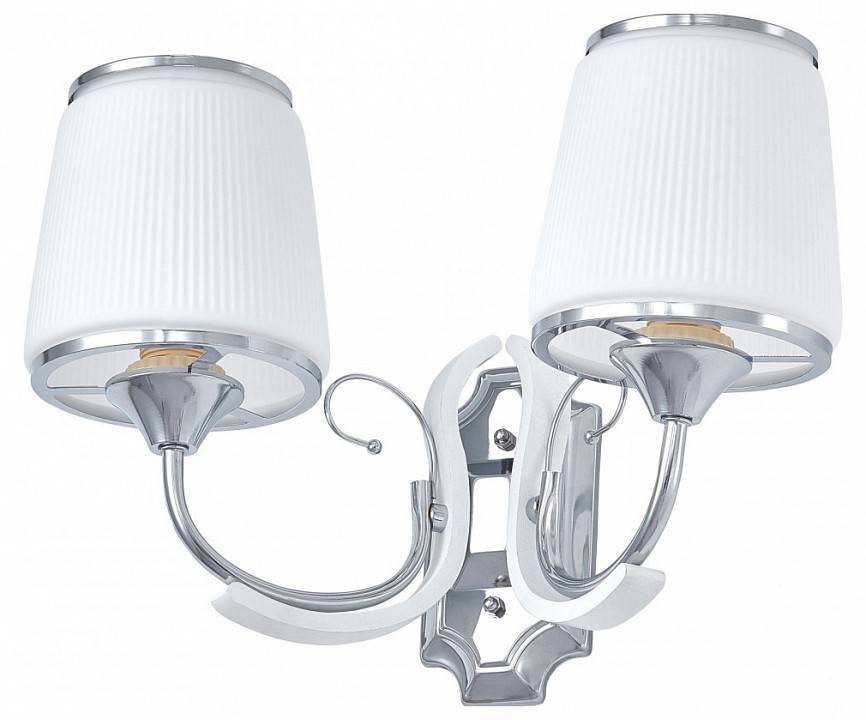 Бра Arte Milano Florentia 9247 2 лампы 309247/2W Wh/Ni