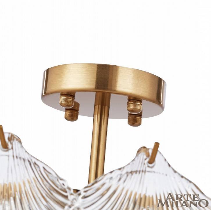 Люстра на штанге Arte Milano AM-Rim D400 латунь 312009/D400 BS