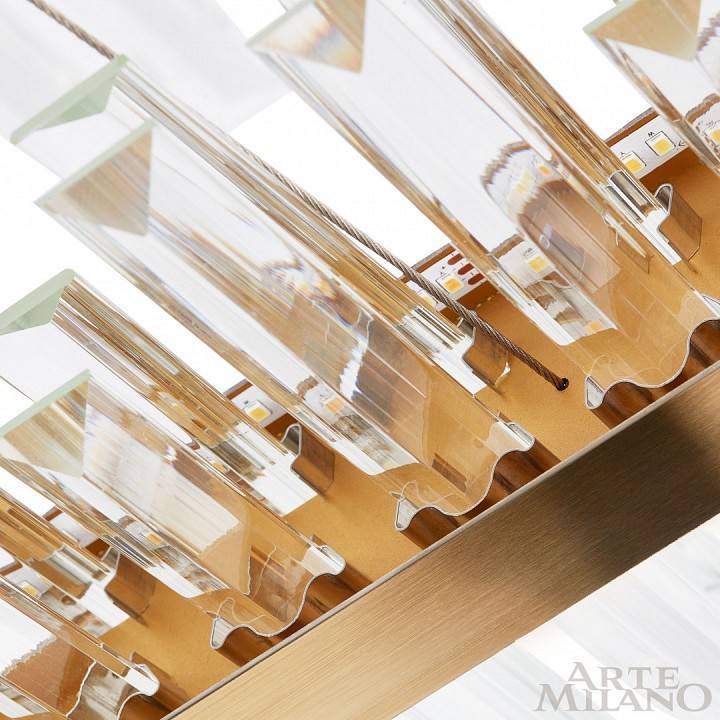 Подвесной светильник Arte Milano AM-Venezia длина 800 мм 312033/L800 BS