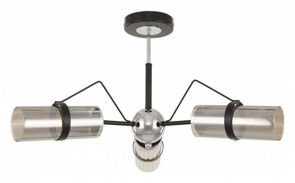 Люстра на штанге Arte Milano Napoli 3 лампы 320207/3 BK.CR
