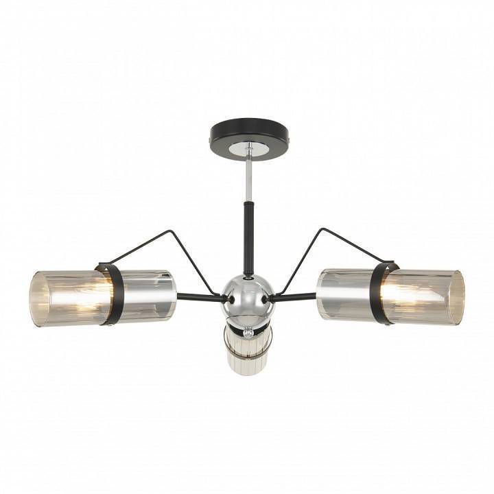 Люстра на штанге Arte Milano Napoli 3 лампы 320207/3 BK.CR