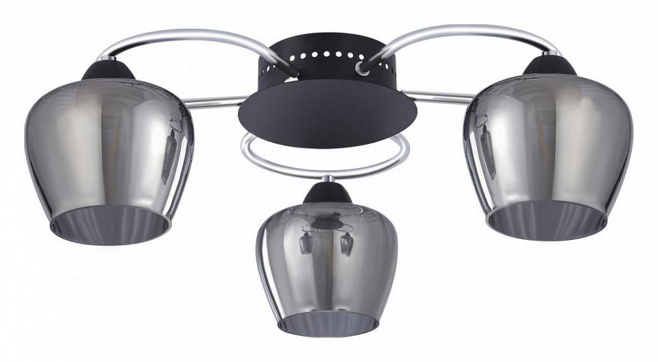 Потолочная люстра Arte Milano AMALFI 3 лампы 321508/3 CR+BK