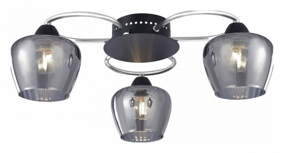 Потолочная люстра Arte Milano AMALFI 3 лампы 321508/3 CR+BK