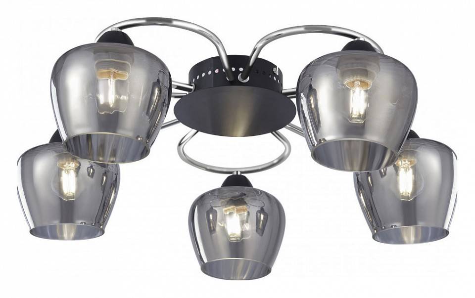 Потолочная люстра Arte Milano AMALFI 5 ламп 321508/5 CR+BK