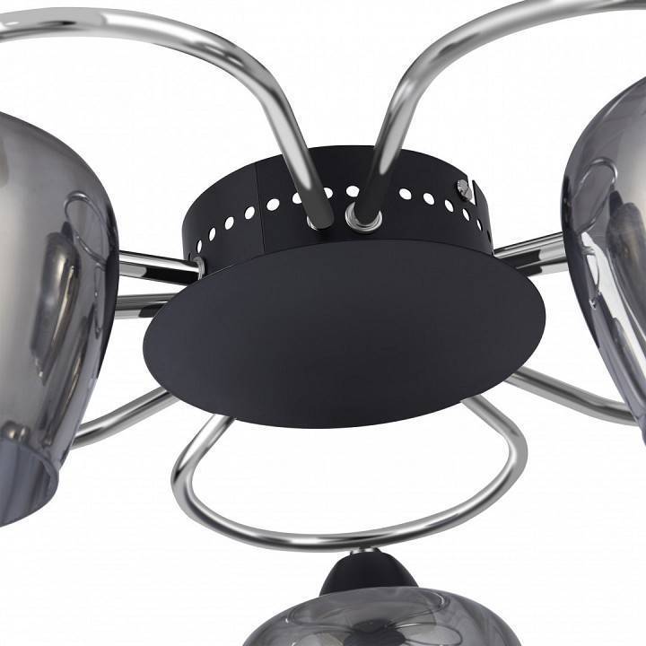 Потолочная люстра Arte Milano AMALFI 5 ламп 321508/5 CR+BK