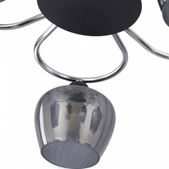 Потолочная люстра Arte Milano AMALFI 5 ламп 321508/5 CR+BK