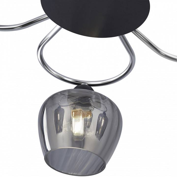 Потолочная люстра Arte Milano AMALFI 5 ламп 321508/5 CR+BK