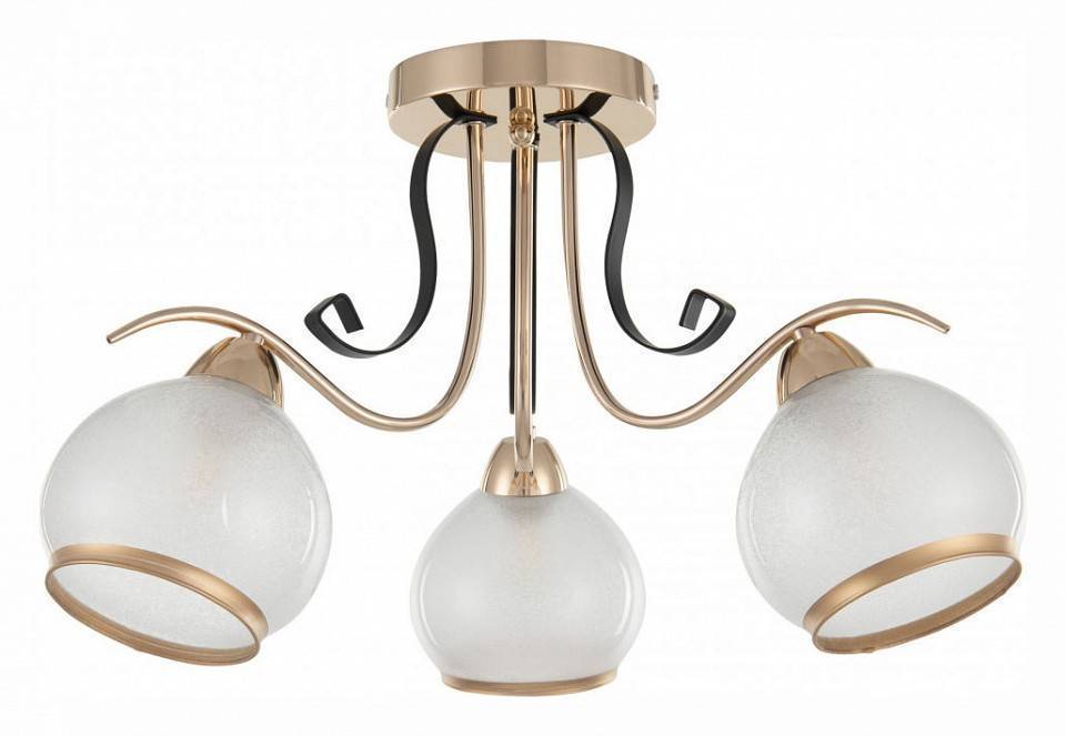 Потолочная люстра Arte Milano AMALFI 3 лампы 323306/3 FG+BK