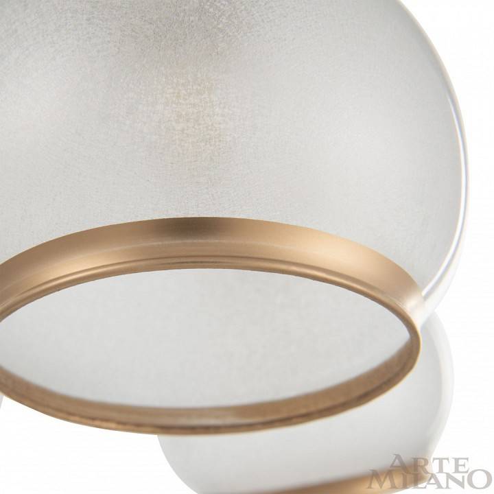 Потолочная люстра Arte Milano AMALFI 3 лампы 323306/3 FG+BK