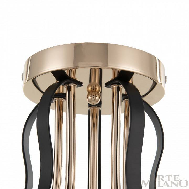 Потолочная люстра Arte Milano AMALFI 5 ламп 323306/5 FG+BK