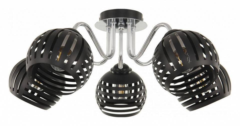 Потолочная люстра Arte Milano AMALFI 5 ламп 325107/5 BK.CR