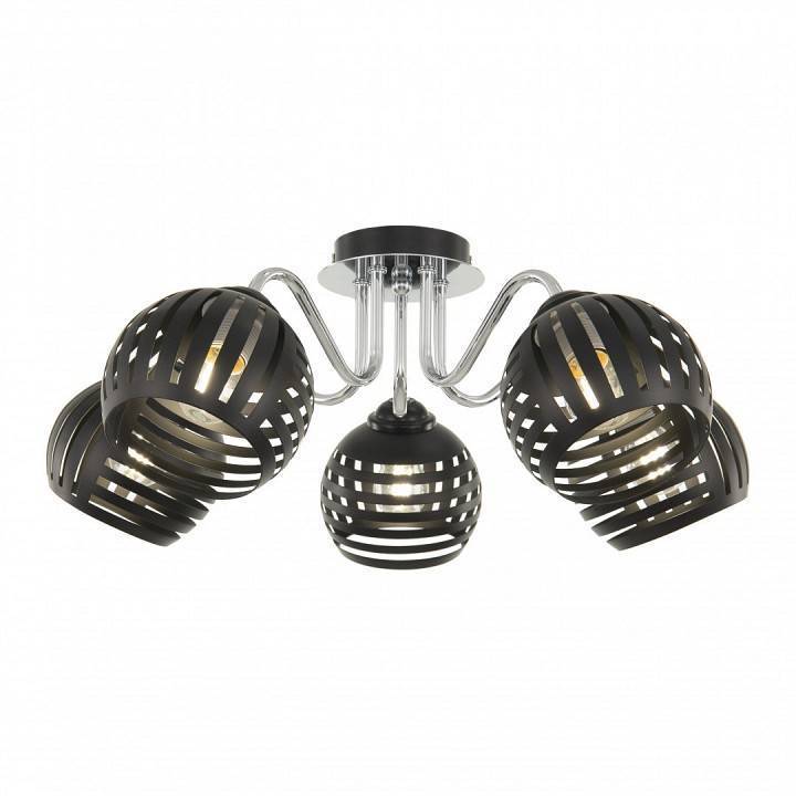 Потолочная люстра Arte Milano AMALFI 5 ламп 325107/5 BK.CR