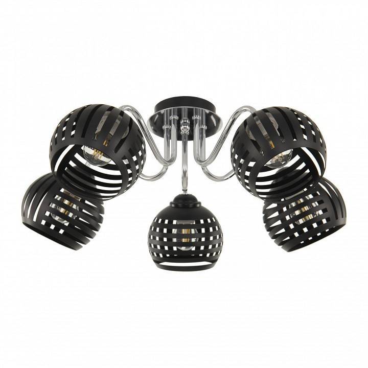 Потолочная люстра Arte Milano AMALFI 5 ламп 325107/5 BK.CR