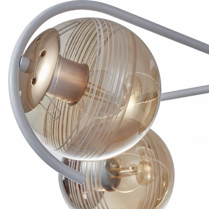 Потолочная люстра Arte Milano AMALFI 6 ламп 326208/5+1 WH+FG