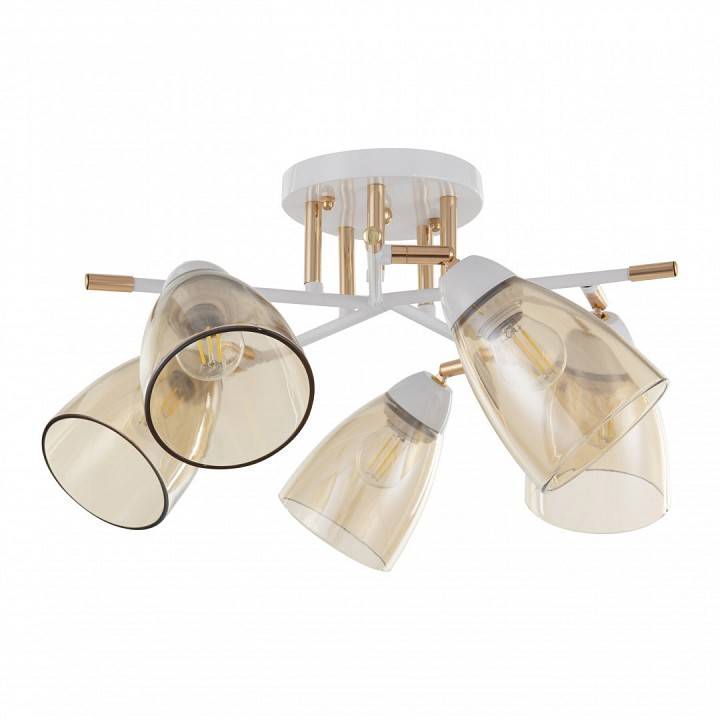 Потолочная люстра Arte Milano AMALFI 5 ламп 327410/5 FG+WH