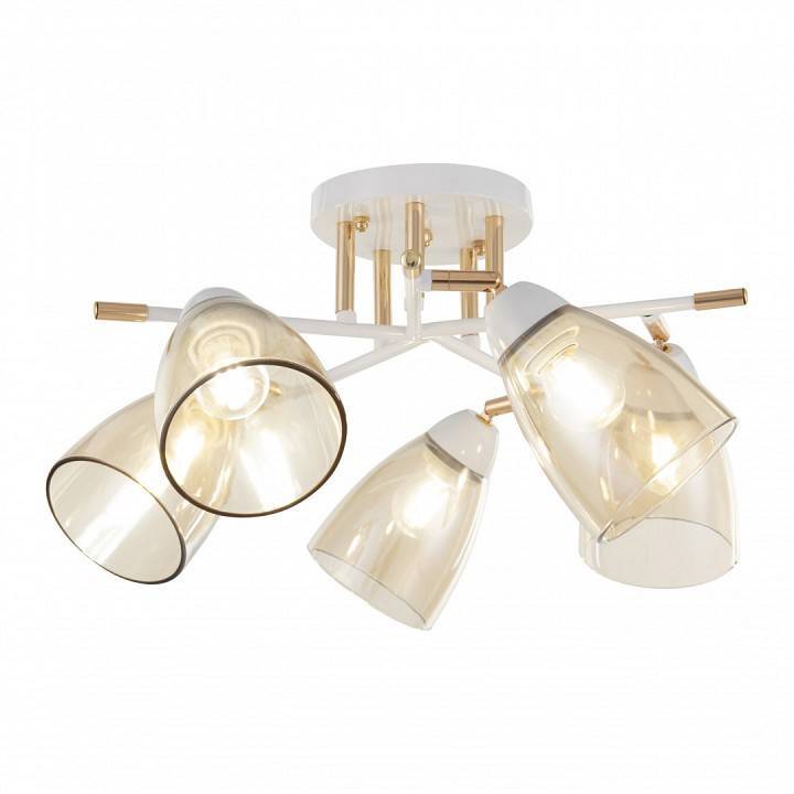 Потолочная люстра Arte Milano AMALFI 5 ламп 327410/5 FG+WH