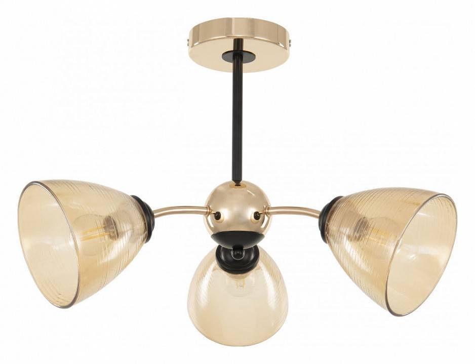 Люстра на штанге Arte Milano Napoli 329007/3 GD.BK