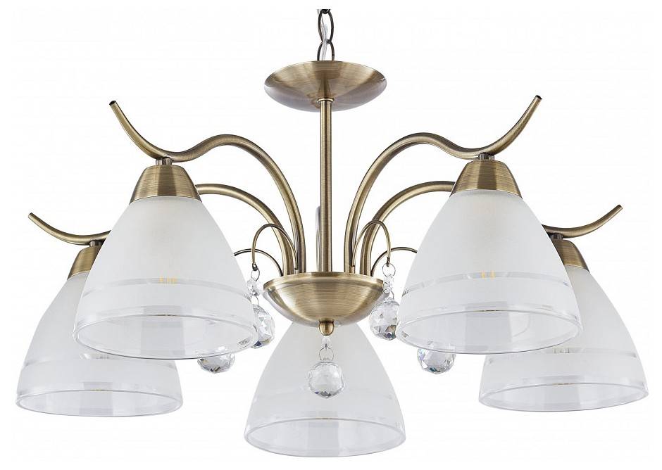 Подвесная люстра Arte Milano Amalfi-8656 5 ламп 334756/5 AB