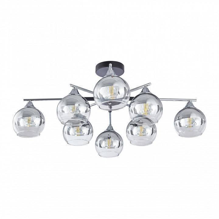 Люстра на штанге Arte Milano Napoli 339354/8 CR+BK