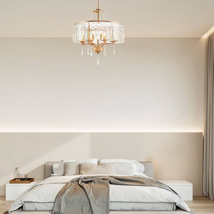 Люстра на штанге Arte Milano Sorrento 371009/6/300/500 GD