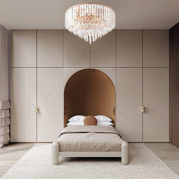 Люстра на штанге Arte Milano Sorrento-5509 золото 375509/10/40/570 GD