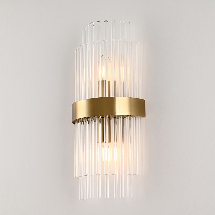 Накладной светильник Arte Milano Torcia 2xE14 латунь 430122.180.2.E14.C1 BS