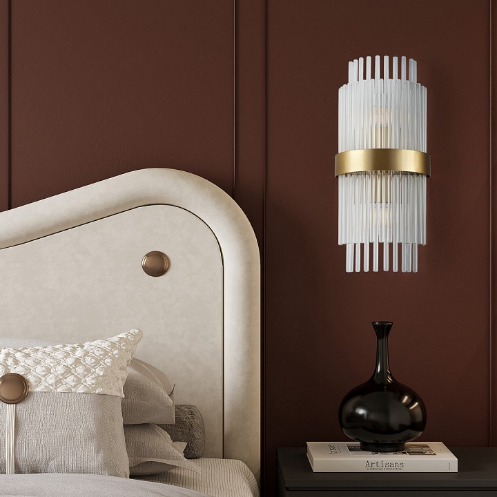 Накладной светильник Arte Milano Torcia 2xE14 латунь 430122.180.2.E14.C1 BS