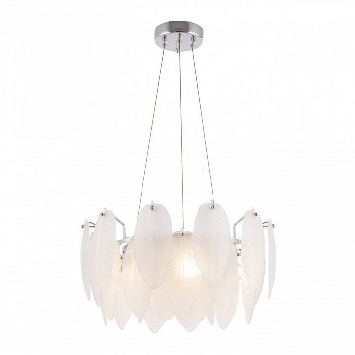 Подвесная люстра Arte Milano AM-4653 5 ламп 4653.D450.H240.E14.5 Ni