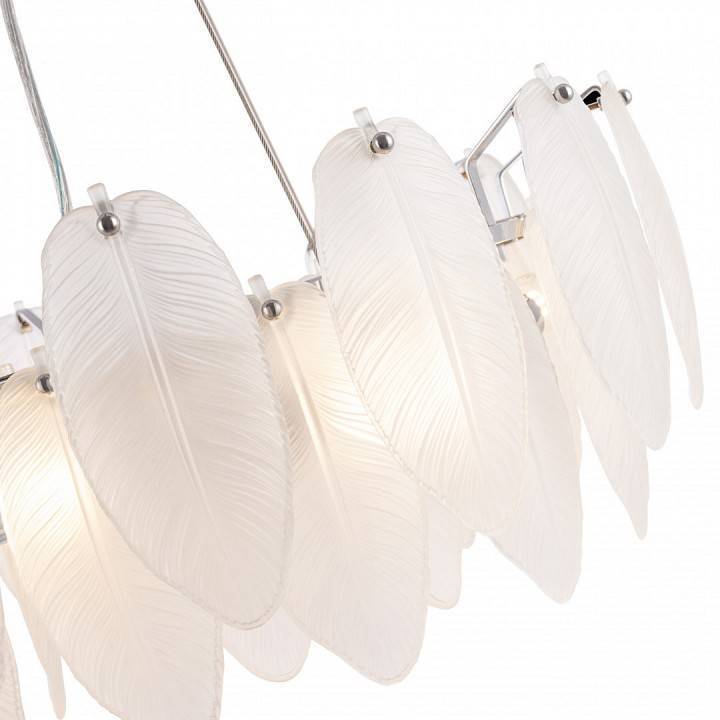 Подвесная люстра Arte Milano AM-4653 5 ламп 4653.D450.H240.E14.5 Ni