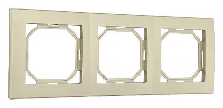 Рамка на 3 поста Arte Milano am-503.06 503.06-3.shampan