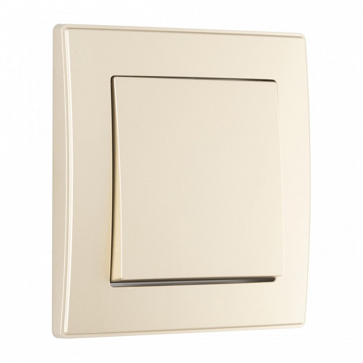 Выключатель одноклавишный Arte Milano SET06-1 SET06-1-30-1 shampan