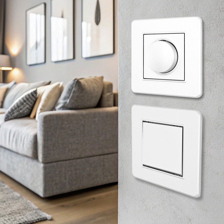 Выключатель одноклавишный Arte Milano SET16-1 SET16-1-30-1 white