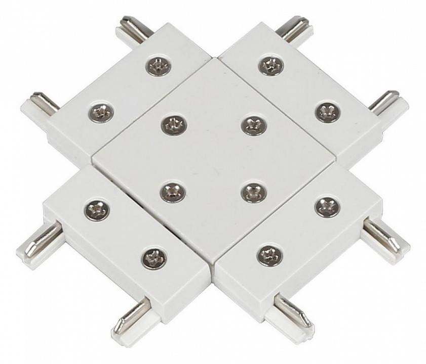 Соединитель X-образный для треков накладных Aployt Magnetic track 48 APL.0181.10.06