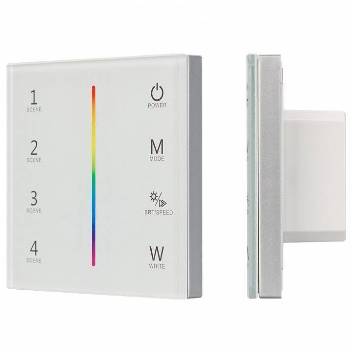 Панель-регулятора цвета RGBW сенсорная встраиваемая Arlight Sens 025168