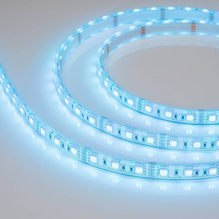 Лента светодиодная Arlight RTW-PU-B60-12.5mm 12V RGB 029599