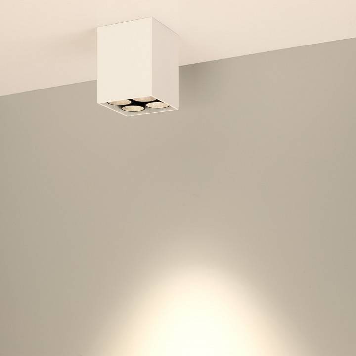 Накладной светильник Arlight SP-ORIENT-SURFACE-TC-S65x65-10W Warm3000 10 Вт 3000 К черный 031858