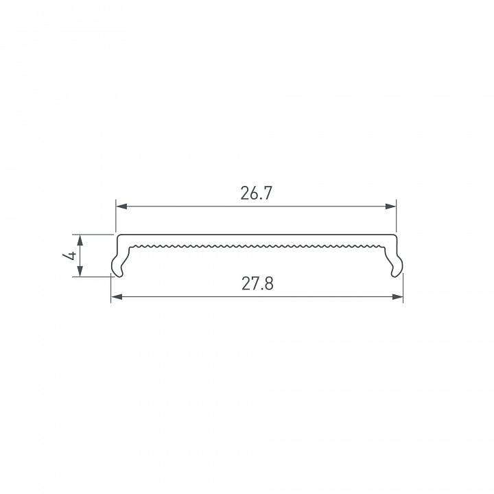 Рассеиватель Arlight OPAL 047016(1)