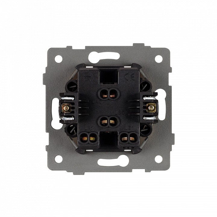 Выключатель двухклавишный без рамки Arlight SWT 049887