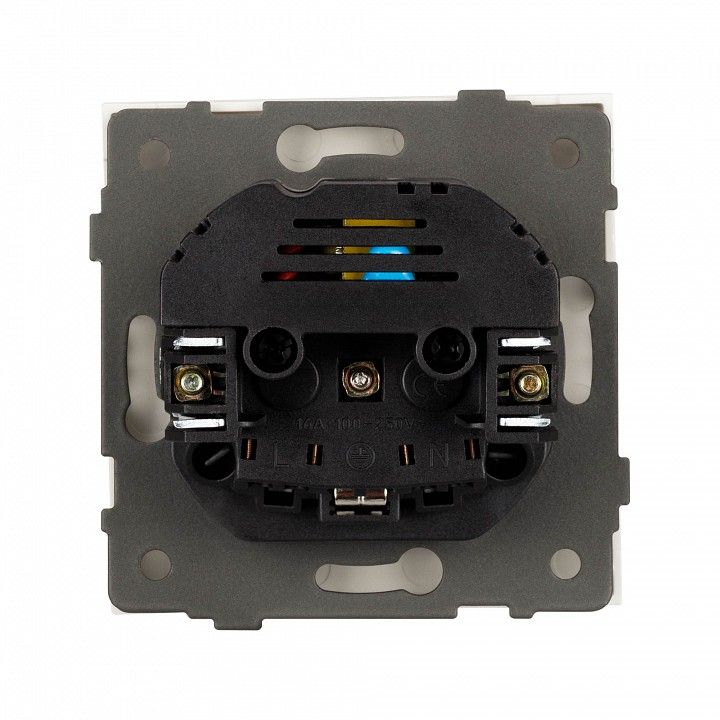 Розетка с заземлением и 2хUSB type A, без рамки Arlight SCT-TENDO 054606