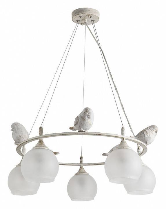 Подвесная люстра Arte Lamp Gemelli 5 ламп A2150SP-5WG