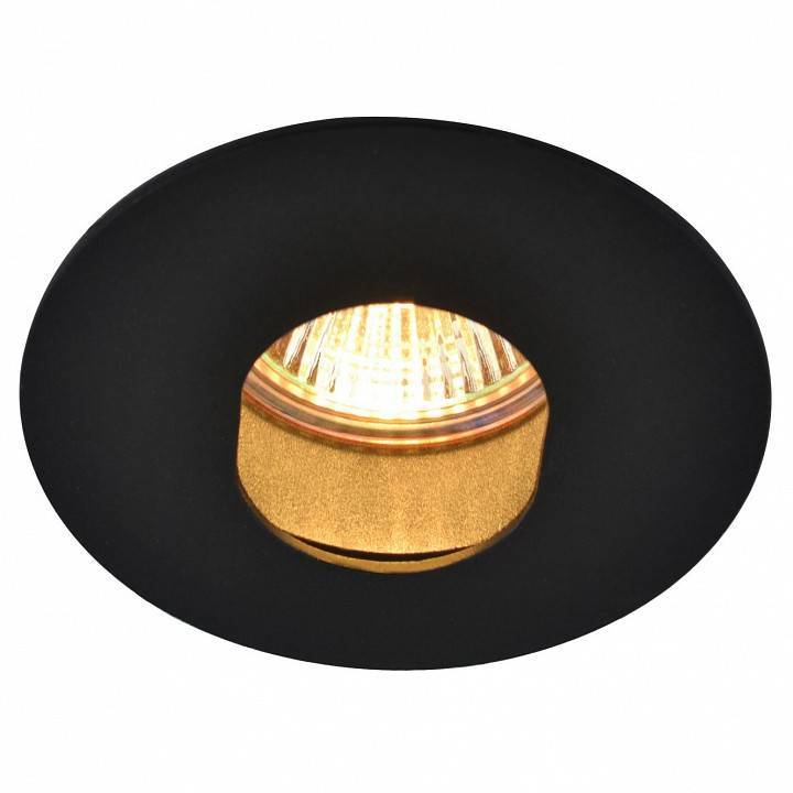 Встраиваемый светильник Arte Lamp Accento GU10 черный A3219PL-1BK