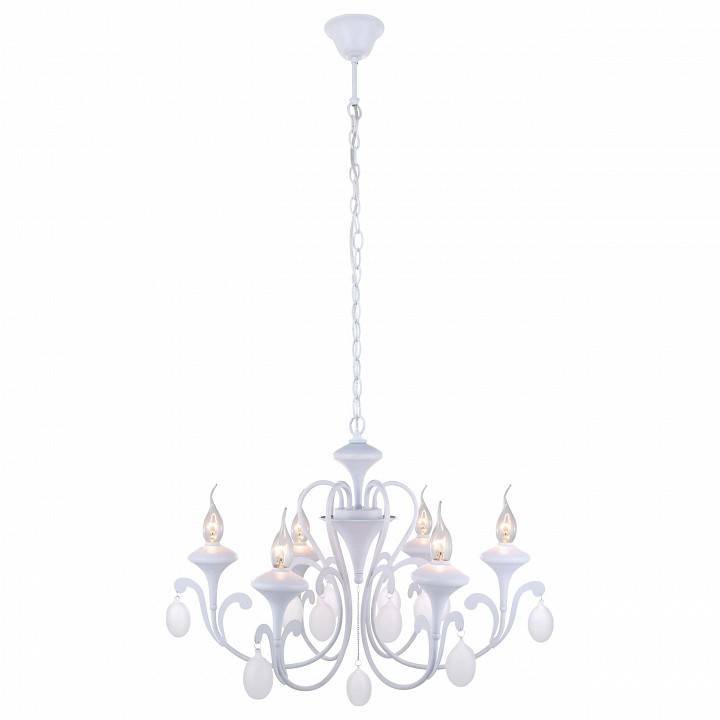 Подвесная люстра Arte Lamp Montmartre 6 ламп A3239LM-6WH