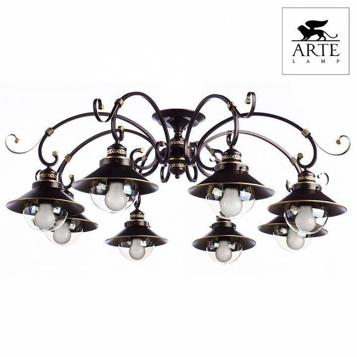 Потолочная люстра Arte Lamp Grazioso 8 ламп A4577PL-8CK