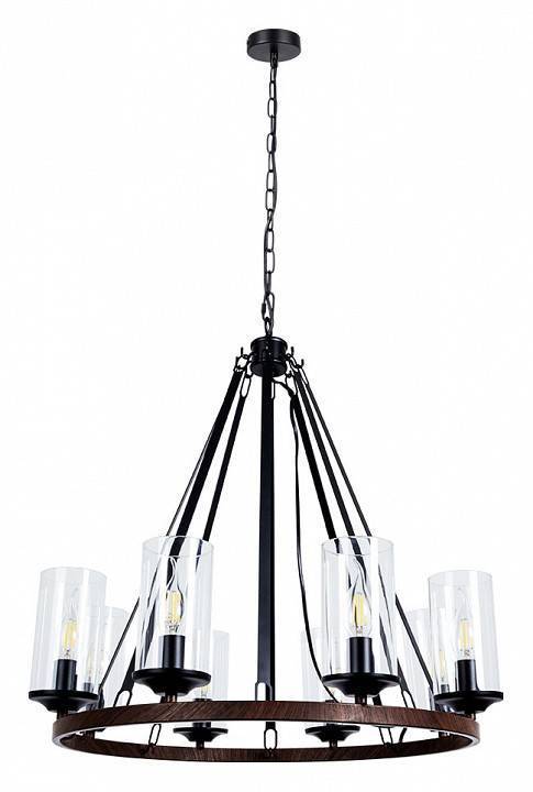 Подвесная люстра Arte Lamp Dalim 8 ламп A7014SP-8BK