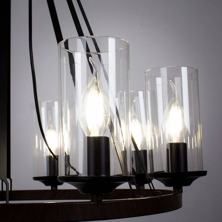 Подвесная люстра Arte Lamp Dalim 8 ламп A7014SP-8BK