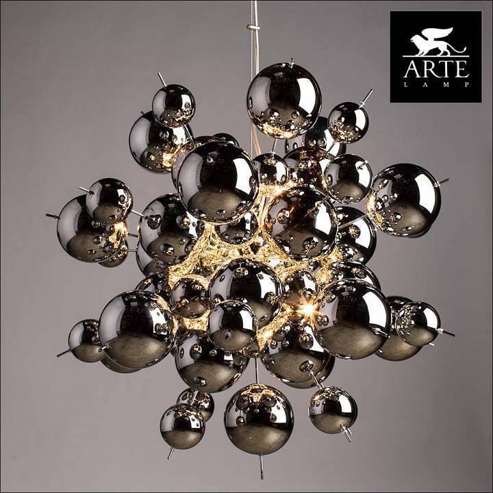 Подвесная люстра Arte Lamp Molecule 9 ламп A8313SP-9CC