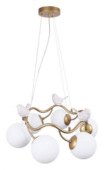 Подвесная люстра Arte Lamp Camomilla 6 ламп A9712LM-6SG