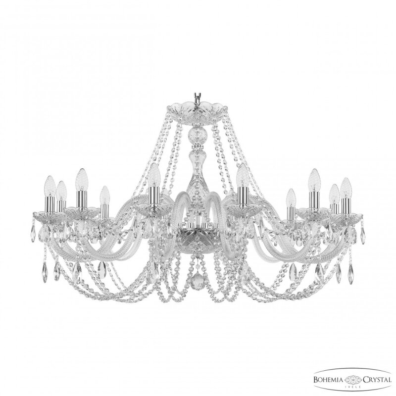 Подвесная люстра Bohemia Ivele Crystal 101 101/12/360 Ni
