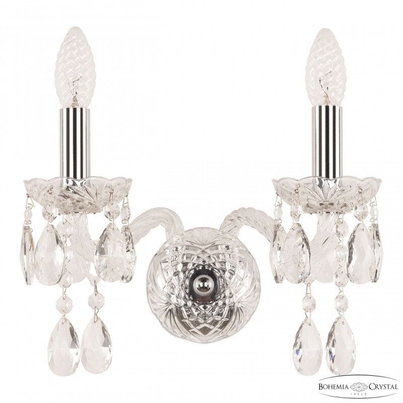 Бра Bohemia Ivele Crystal 107 107B/2/141 Ni