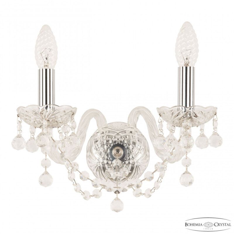 Бра Bohemia Ivele Crystal 108 108B/2/141 Ni